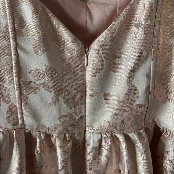 If By Sea Sleeveless Floral Jaquard Maxi Dress - Picture 9 of 13